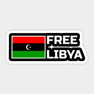 Free Libya Sticker